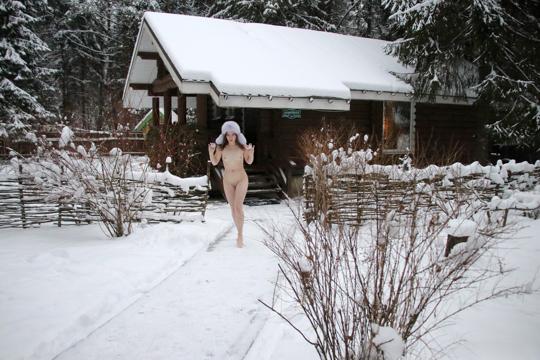 Irma in Nude In Russia set Unusuall Feeling